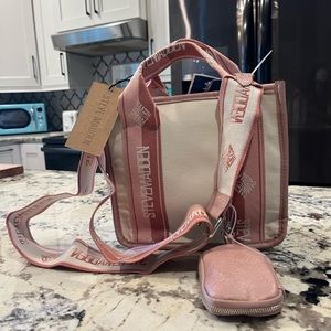 Brand New Authentic Steve Madden Pink Tote Bag Popular